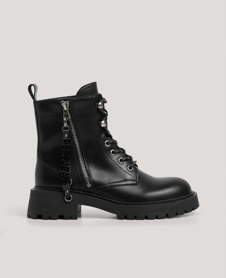 Pepe Jeans Veterlaarsjes 'Stacy Player' zwart - Foto 2