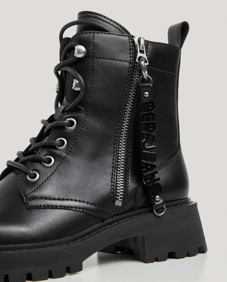 Pepe Jeans Veterlaarsjes 'Stacy Player' zwart - Foto 6
