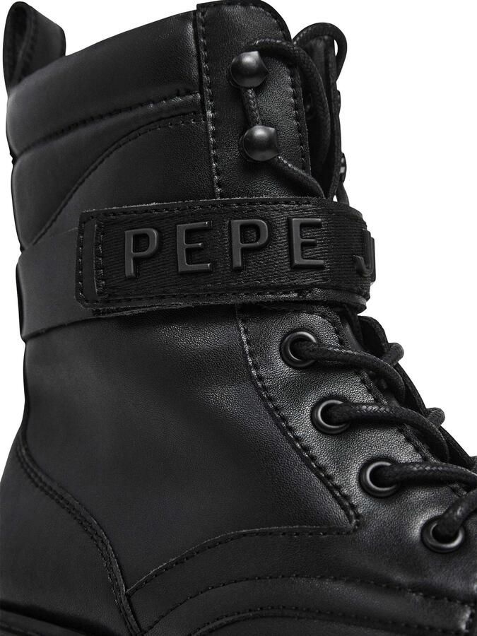 Pepe Jeans Veterlaarsjes zwart - Foto 3