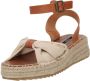 Pepe Jeans Stijlvolle platte sandalen voor vrouwen Brown Dames - Thumbnail 4