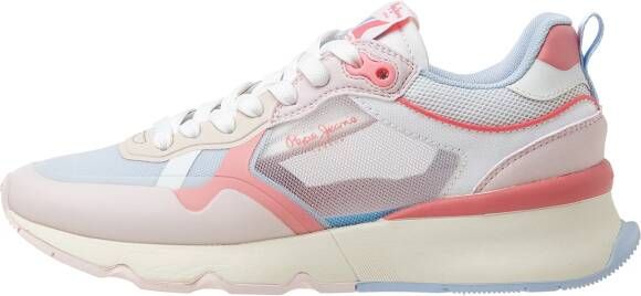 Pepe Jeans Brit Pro Bright Lage Sneakers Roze Vrouw - Foto 5