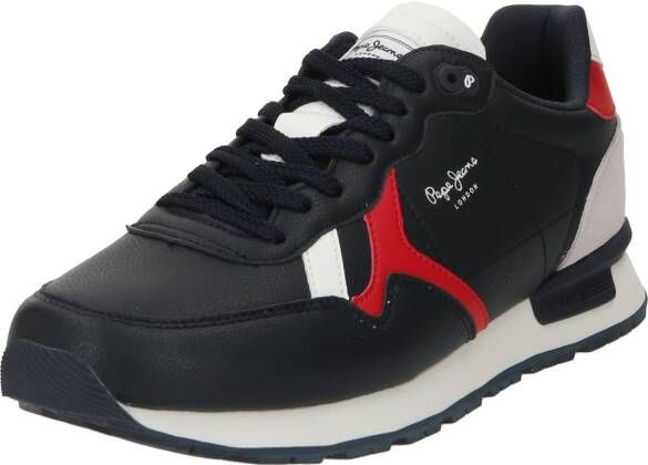 Pepe Jeans Brit Basic M Sneakers Blauw Man