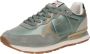 Pepe Jeans Dames Sneaker Brit Printy Bleach Green GROEN - Thumbnail 2