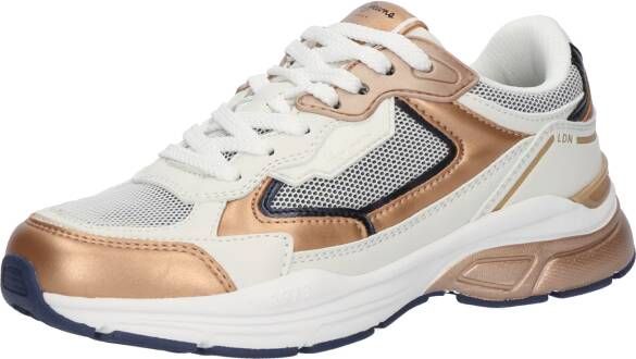 Pepe Jeans Dave Metal Schoenen Bruin Wit Vrouw - Foto 2
