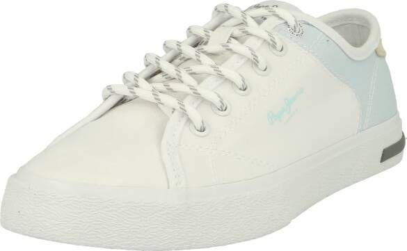 Pepe Jeans Kenton Road Mix Lage Sneakers Wit Vrouw - Foto 3
