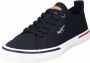 Pepe Jeans Brady Basic Lage Sneakers Blauw Jongen - Thumbnail 3