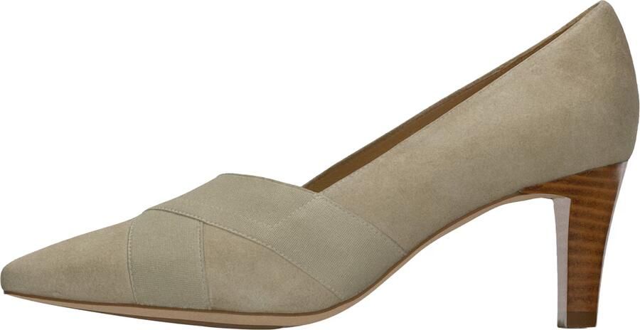 Peter Kaiser leren pumps taupe - Foto 5