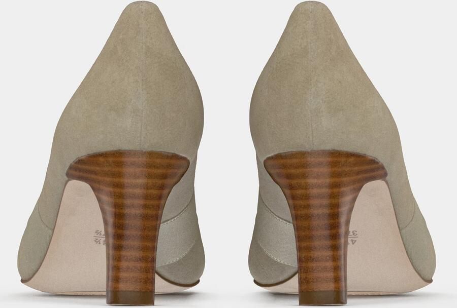 Peter Kaiser leren pumps taupe - Foto 8