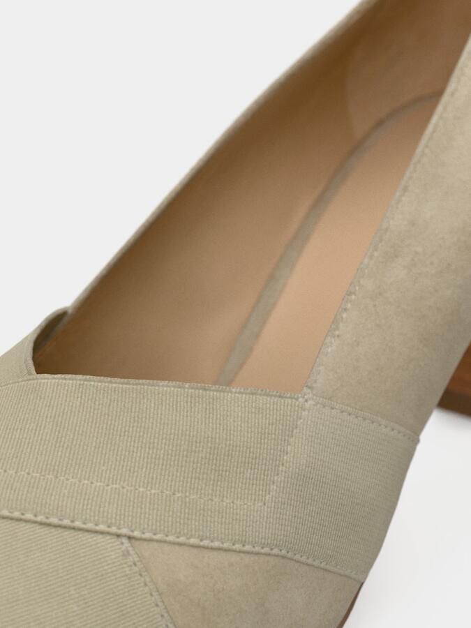 Peter Kaiser leren pumps taupe - Foto 6