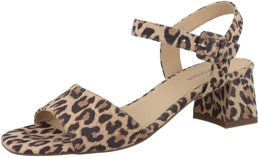 PETER KAISER Sandalen met Hak Dames 78240 Suède Bruin - Foto 3