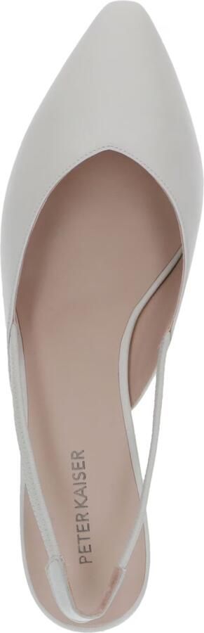 PETER KAISER Slingbacks Dames 79443 Maat: 38 5 Materiaal: Textiel Kleur: Wit - Foto 11