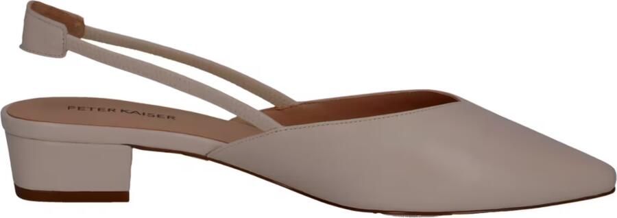 PETER KAISER Slingbacks Dames 79443 Maat: 38 5 Materiaal: Textiel Kleur: Wit - Foto 8
