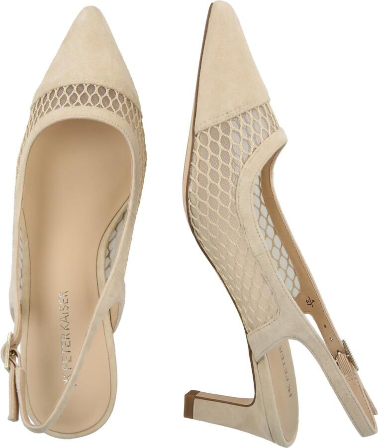 PETER KAISER Pumps Dames 79607 Maat: 38 Materiaal: Textiel Kleur: Beige - Foto 12