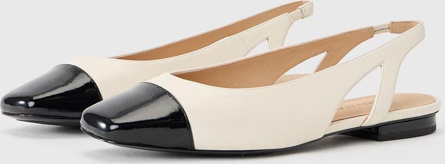 PETER KAISER Slingpumps zwart wolwit - Foto 5