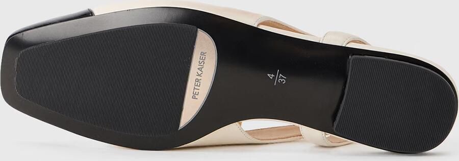 PETER KAISER Slingpumps zwart wolwit - Foto 6