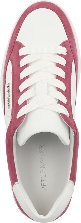 PETER KAISER Sneakers laag ' 9-73742-44 ' bloedrood wit - Foto 6