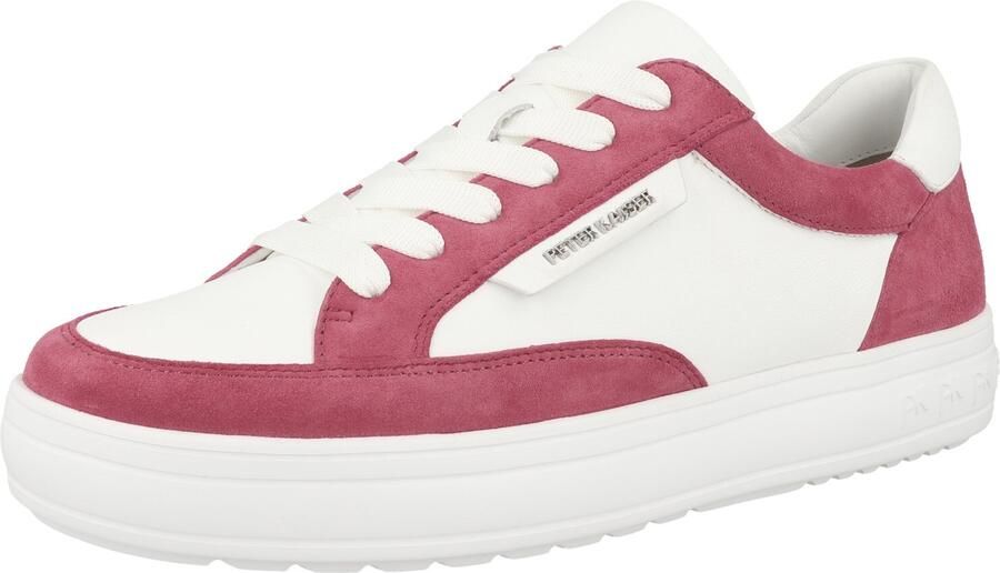 PETER KAISER Sneakers laag ' 9-73742-44 ' bloedrood wit - Foto 3