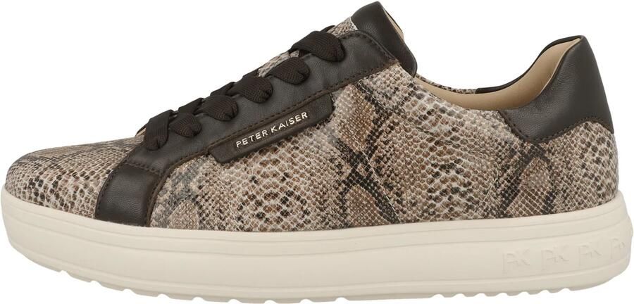 PETER KAISER Sneakers laag beige bruin zwart