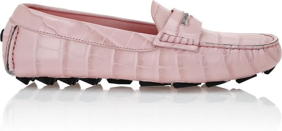 Philipp Plein Mocassins rosa zilver - Foto 2