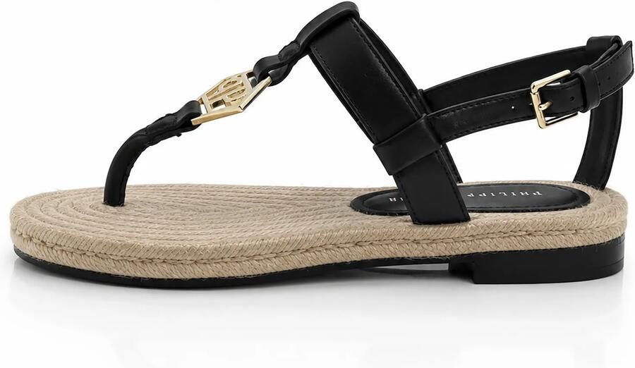 Philipp Plein Sandaal goud zwart