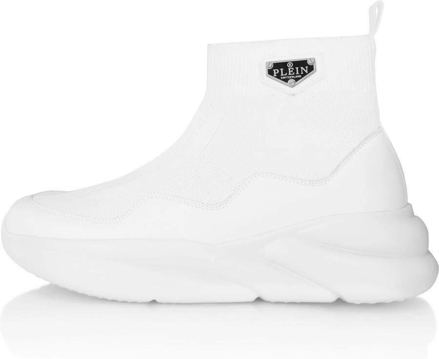 Philipp Plein Sneakers hoog 'Skywalker' wit