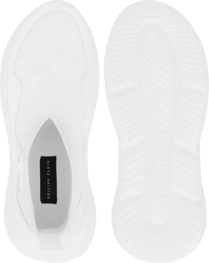 Philipp Plein Sneakers hoog 'Skywalker' wit - Foto 4