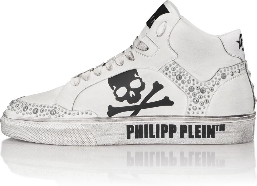 Philipp Plein Sneakers hoog wit
