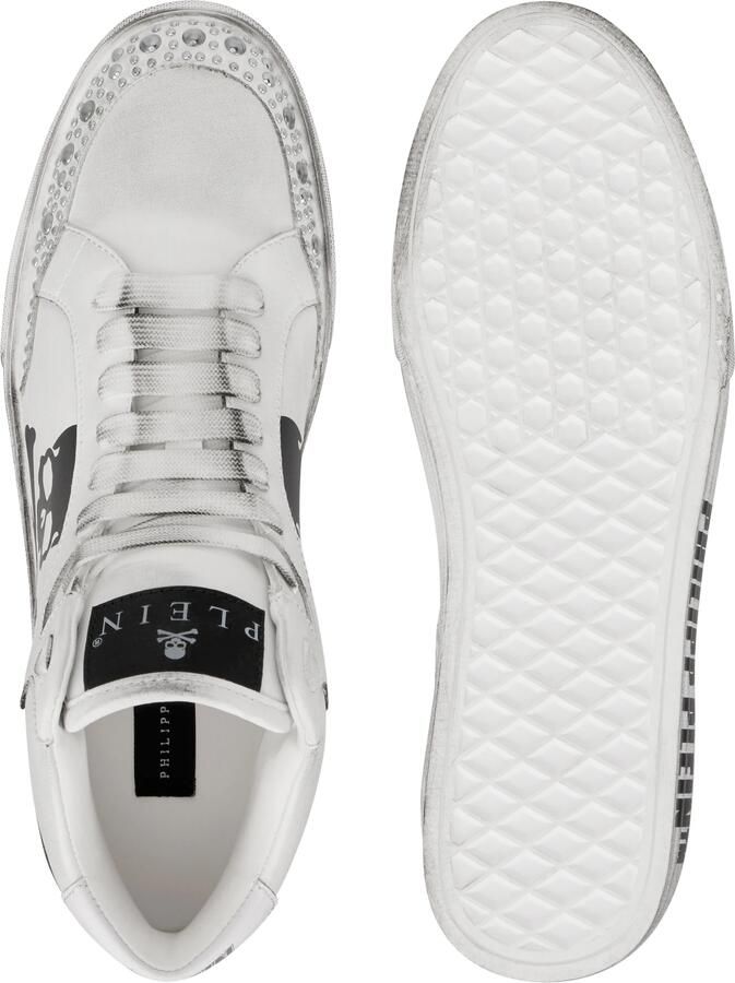 Philipp Plein Sneakers hoog wit - Foto 5