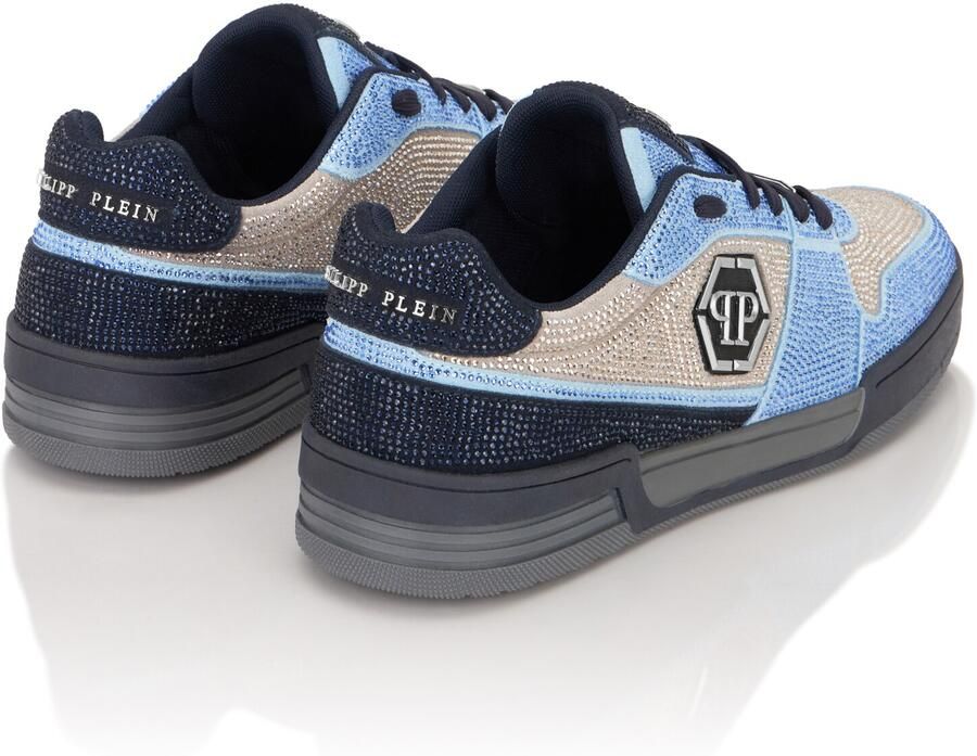 Philipp Plein Low-Top Sneakers P-Force 78 Strass - Foto 3