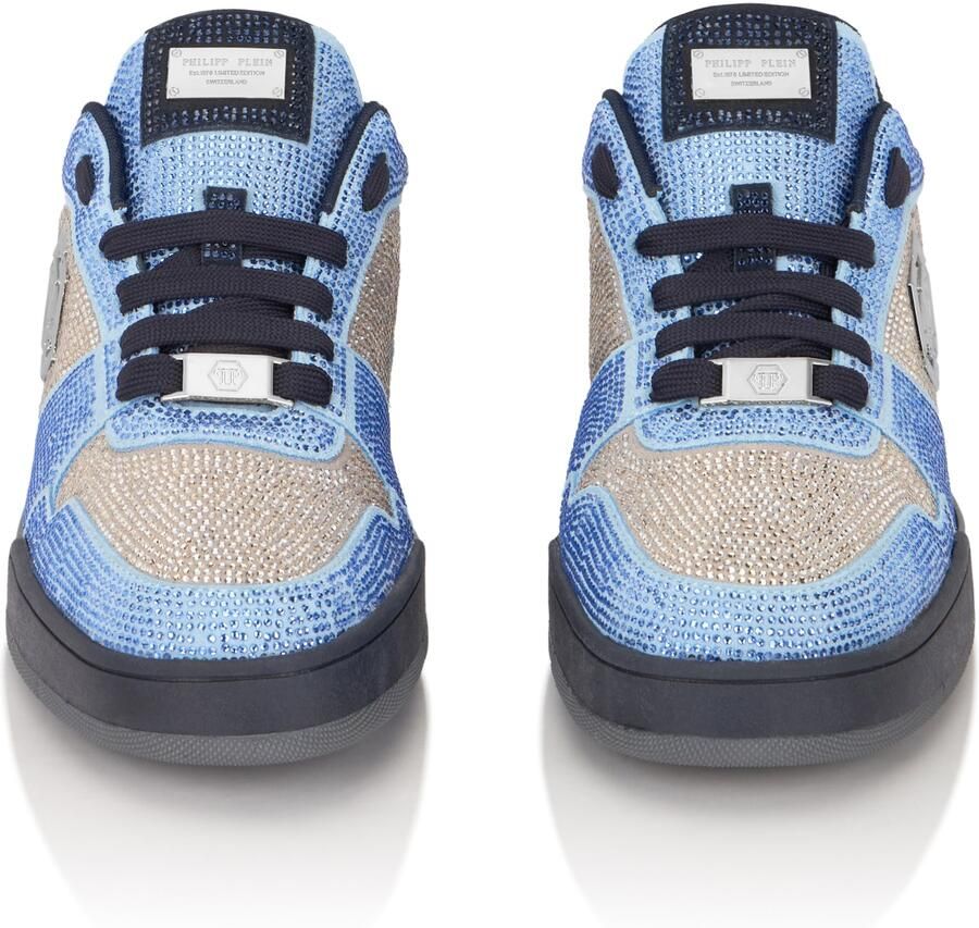 Philipp Plein Low-Top Sneakers P-Force 78 Strass - Foto 7