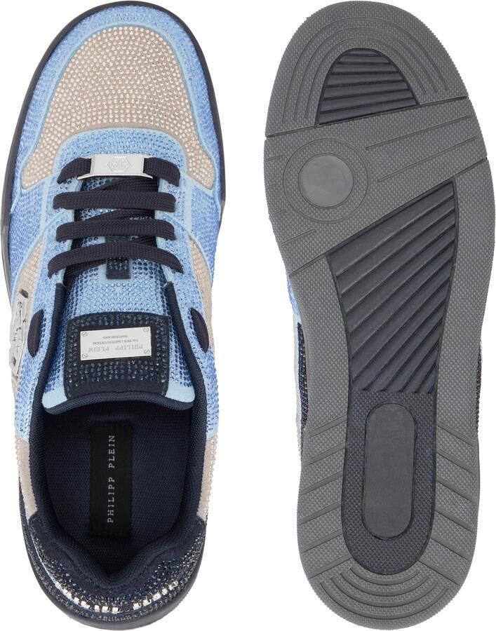 Philipp Plein Low-Top Sneakers P-Force 78 Strass - Foto 4