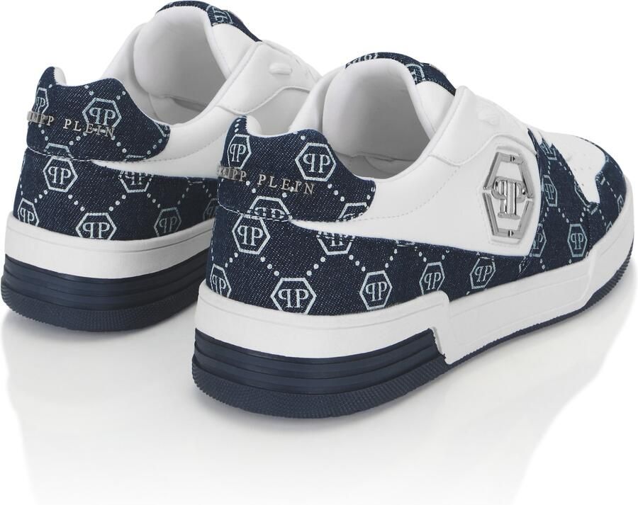 Philipp Plein Sneakers laag blauw wit - Foto 4
