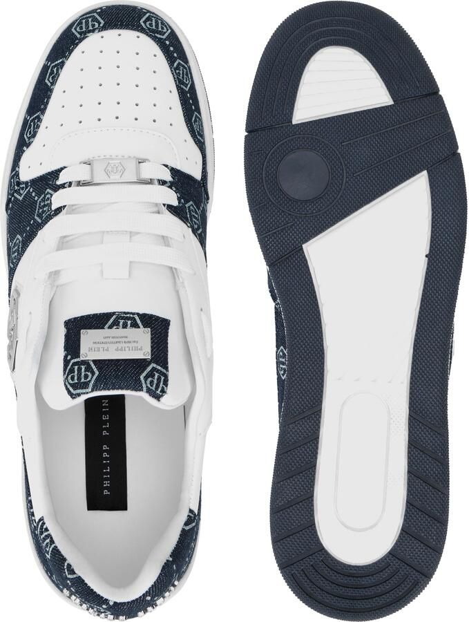 Philipp Plein Sneakers laag blauw wit - Foto 5