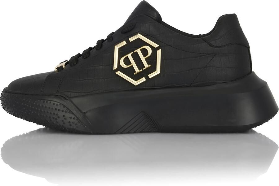 Philipp Plein Sneakers laag 'Godzilla' goud zwart - Foto 2