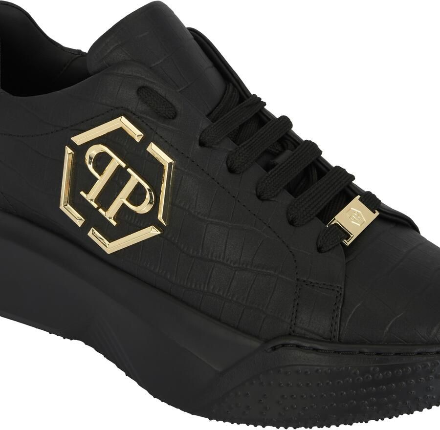 Philipp Plein Sneakers laag 'Godzilla' goud zwart