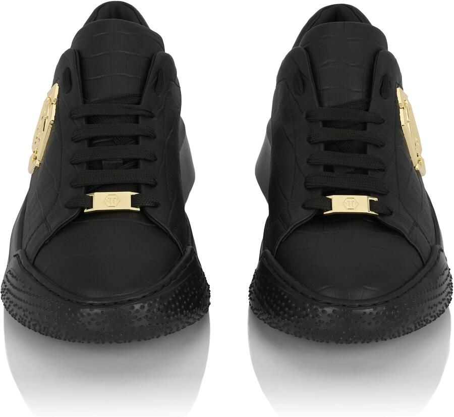 Philipp Plein Sneakers laag 'Godzilla' goud zwart - Foto 3