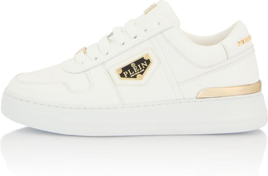 Philipp Plein Sneakers laag goud wit