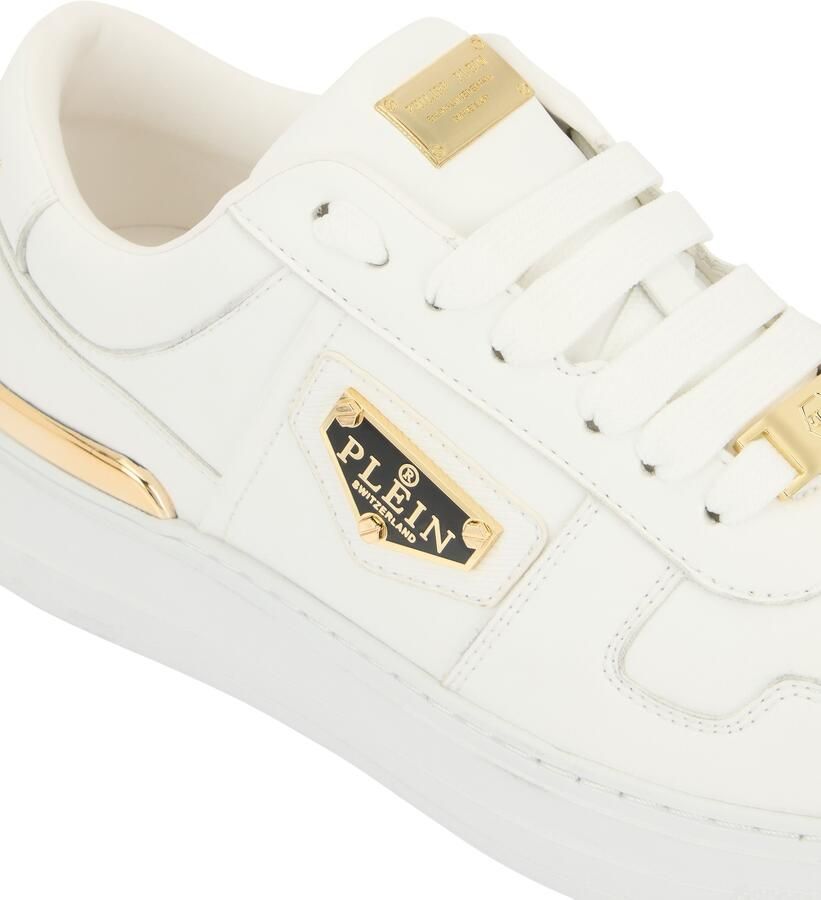 Philipp Plein Sneakers laag goud wit - Foto 5