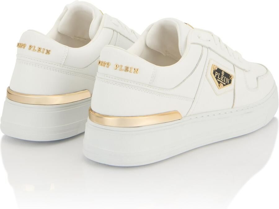 Philipp Plein Sneakers laag goud wit - Foto 3