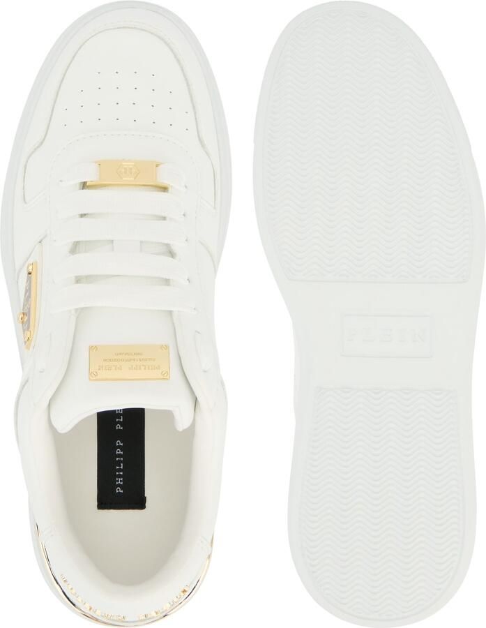Philipp Plein Sneakers laag goud wit - Foto 4