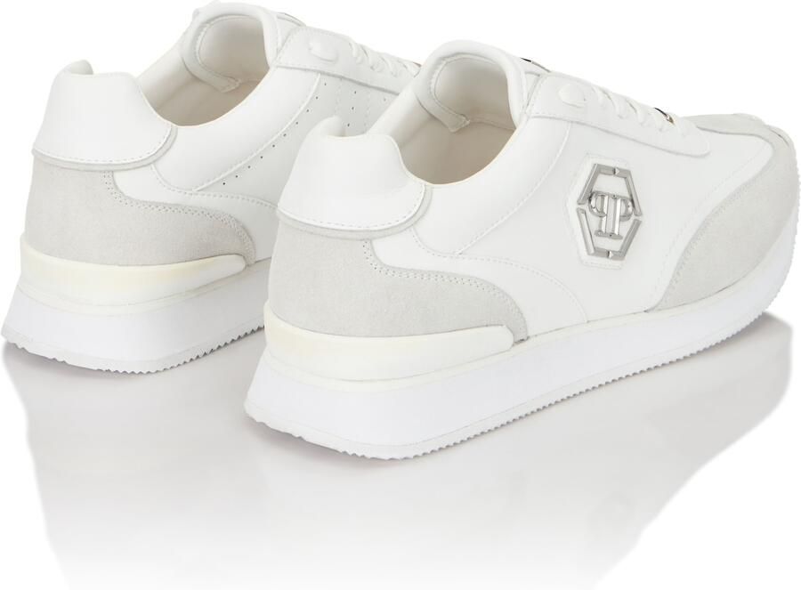 Philipp Plein Sneakers laag grijs wit - Foto 5