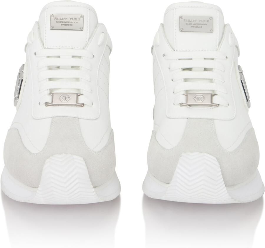Philipp Plein Sneakers laag grijs wit - Foto 2
