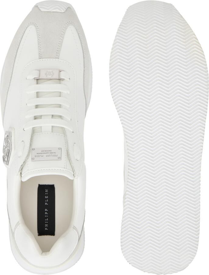 Philipp Plein Sneakers laag grijs wit - Foto 4