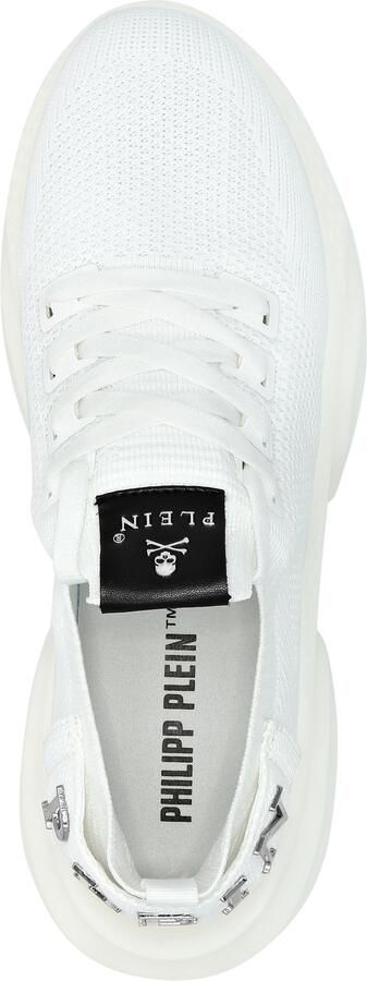 Philipp Plein Sneakers laag grijs wit - Foto 6