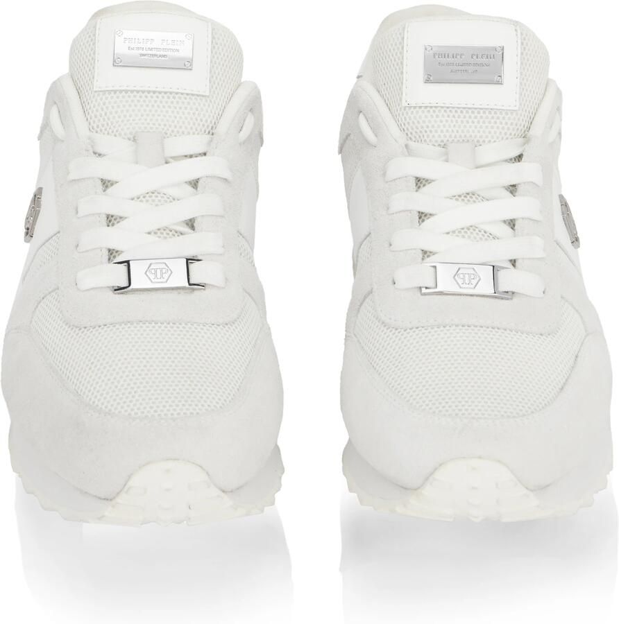 Philipp Plein Sneakers laag 'Hexagon' wit natuurwit - Foto 2