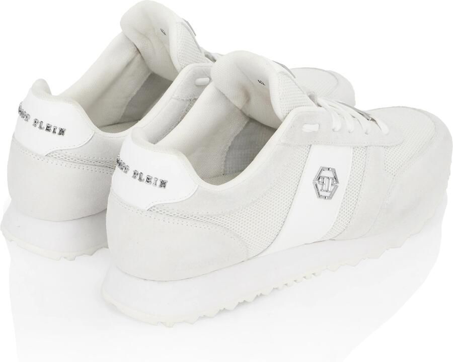 Philipp Plein Sneakers laag 'Hexagon' wit natuurwit - Foto 3