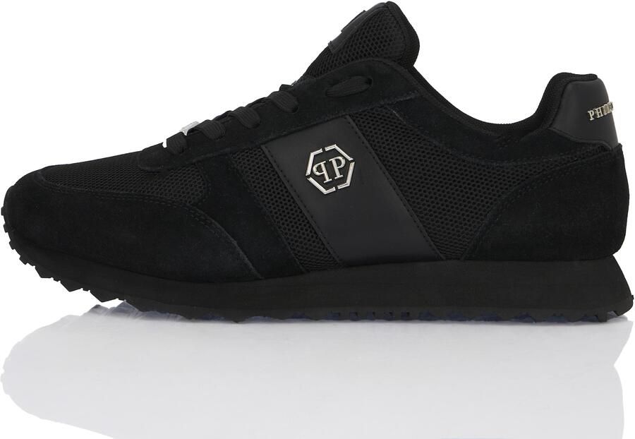 Philipp Plein Sneakers laag 'Hexagon' zwart