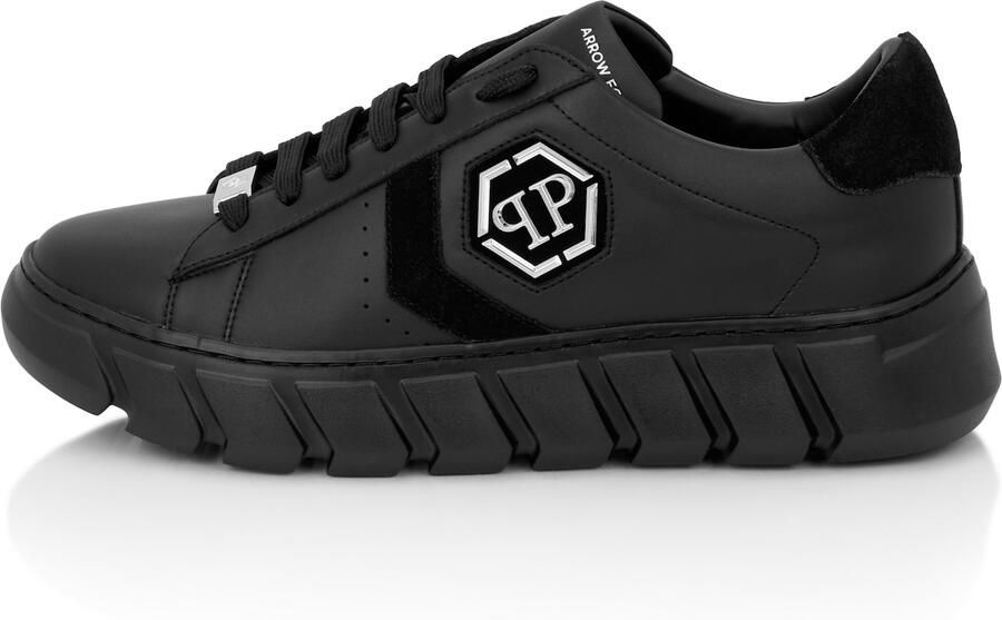 Philipp Plein Sneakers laag 'Hexagon' zwart