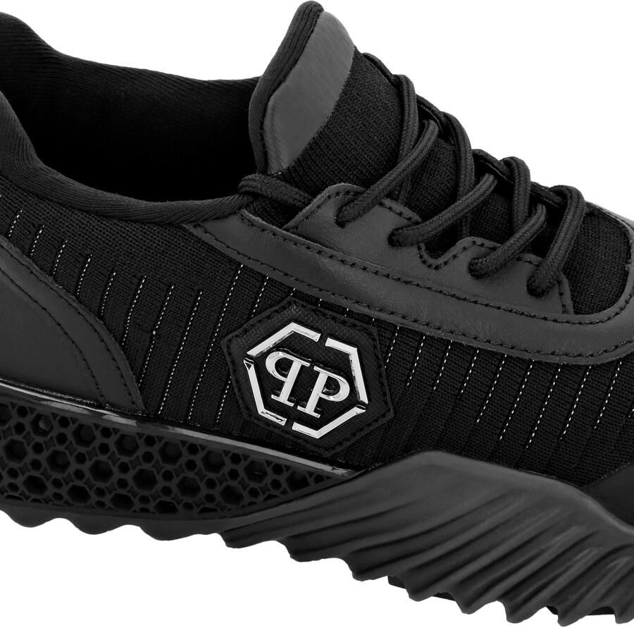 Philipp Plein Sneakers laag 'Hexagon' zwart wit - Foto 2