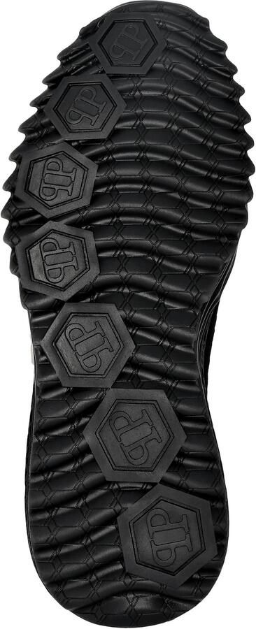 Philipp Plein Sneakers laag 'Hexagon' zwart wit - Foto 4